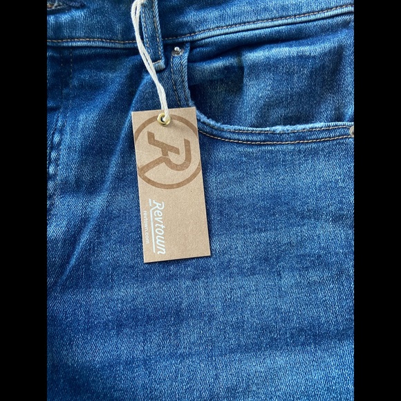 NEW Revtown Womens Athletic Skinny Ankle Denim Stretch Jeans 31 A - Picture 5 of 6